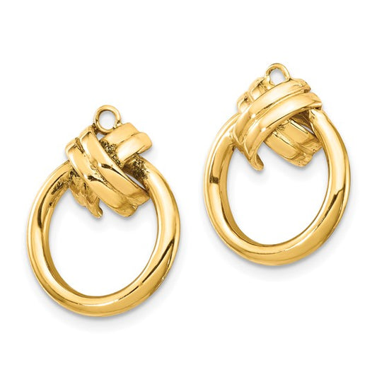 14K Dangle Earring Jacket