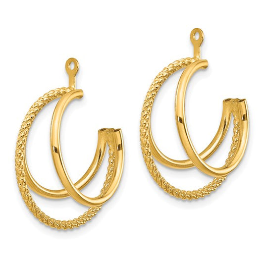 Gold Earring Jackets