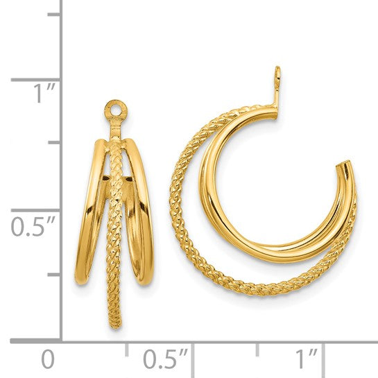 Gold Earring Jackets
