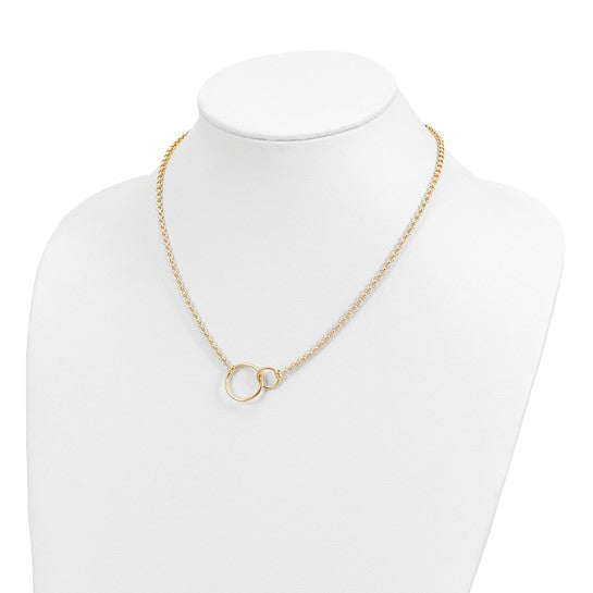 Leslie's 10k Polished Link Necklace